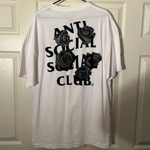 Mens Anti Social Social Club size 2XL roses